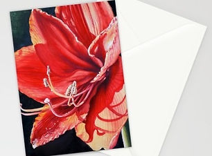 A picture of an illustrated note card, representing Note Cards found in the gallery