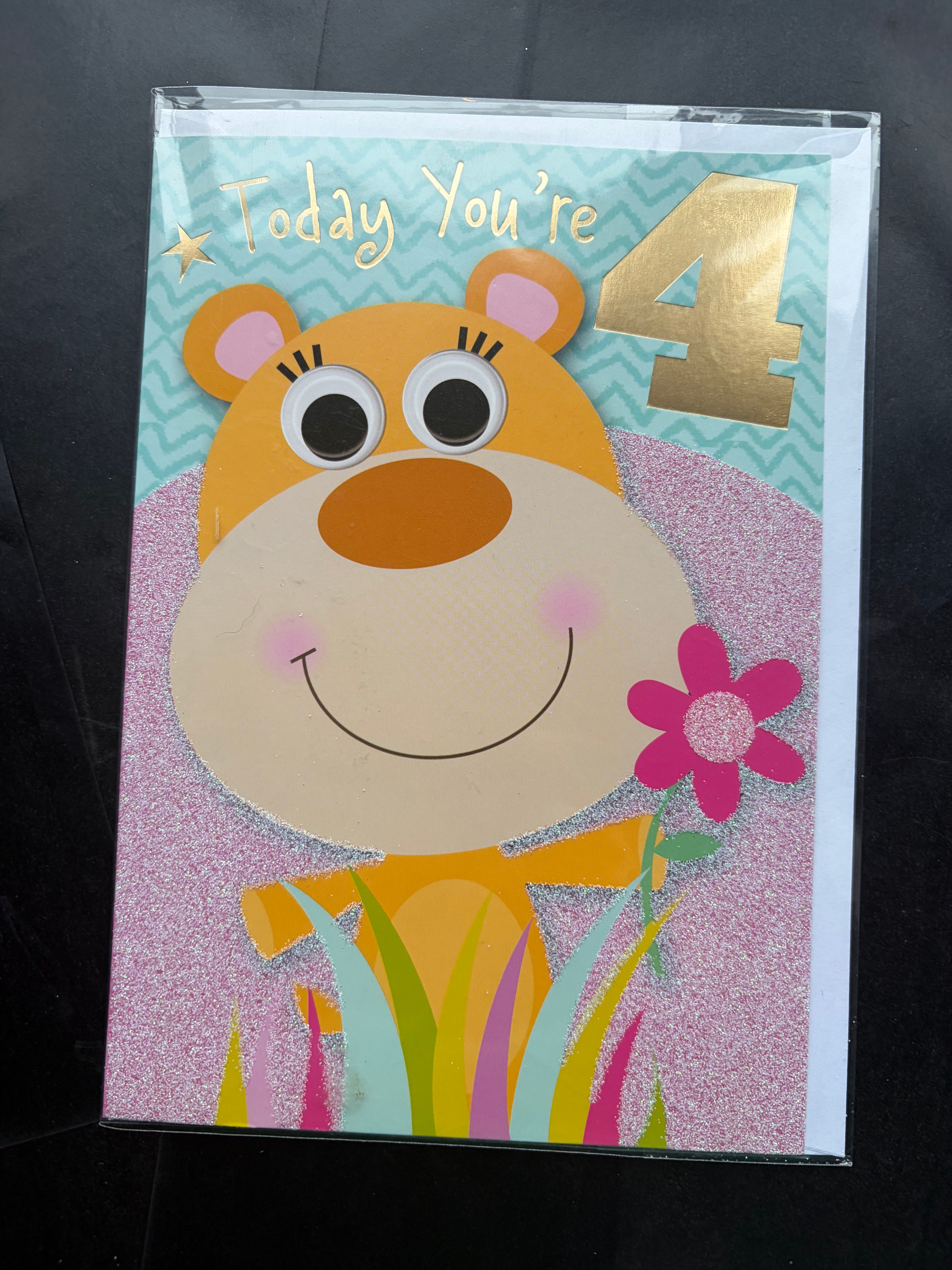 Number Birthday card 