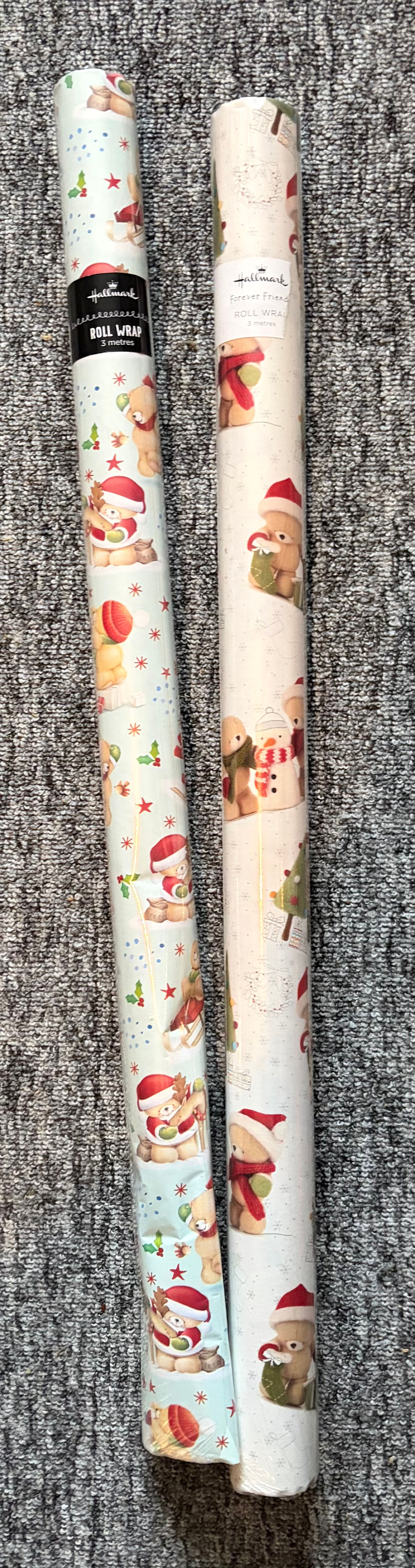 3m Hallmark Christmas wrap roll variety as stocked 