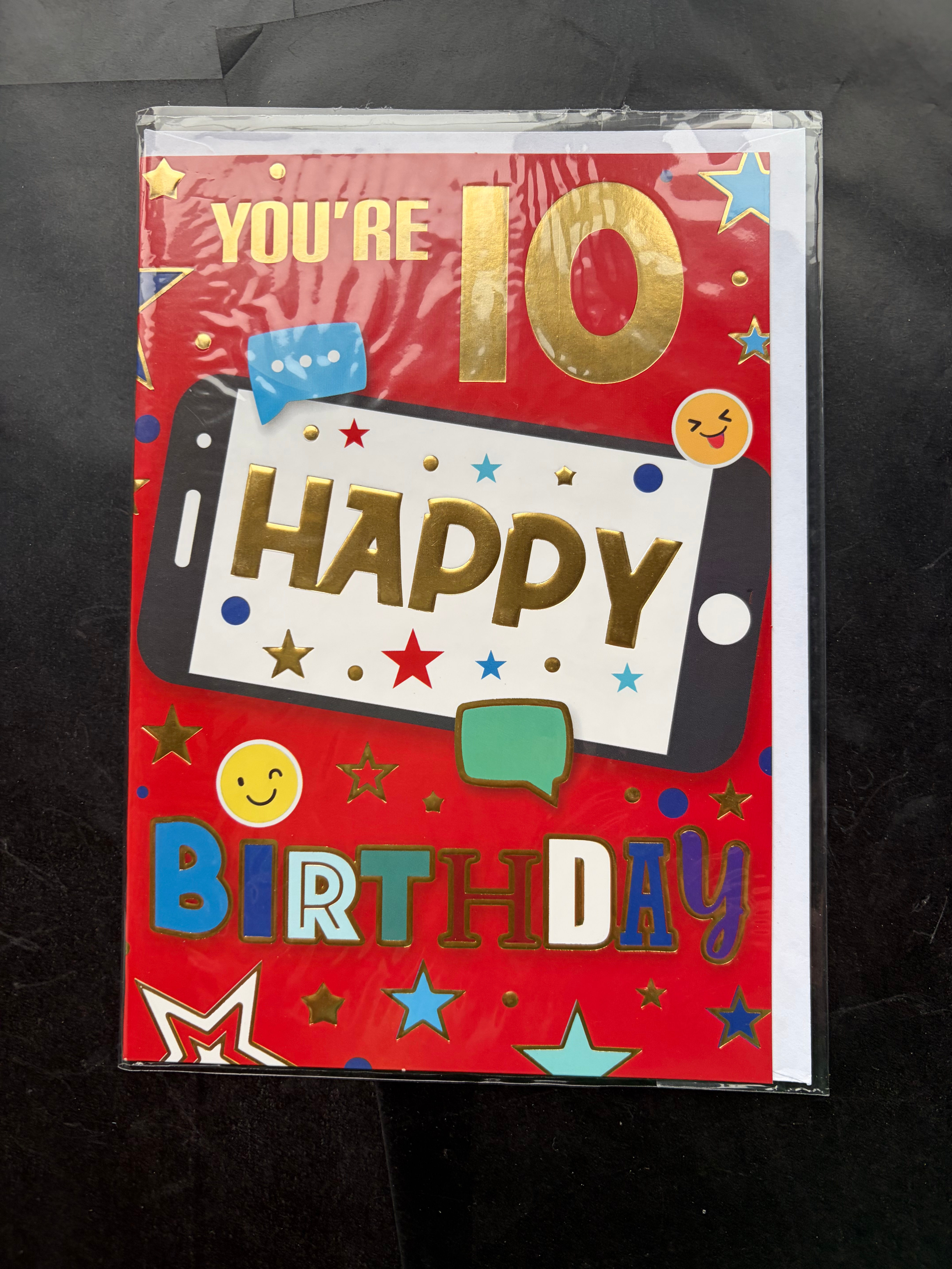 Number Birthday card 