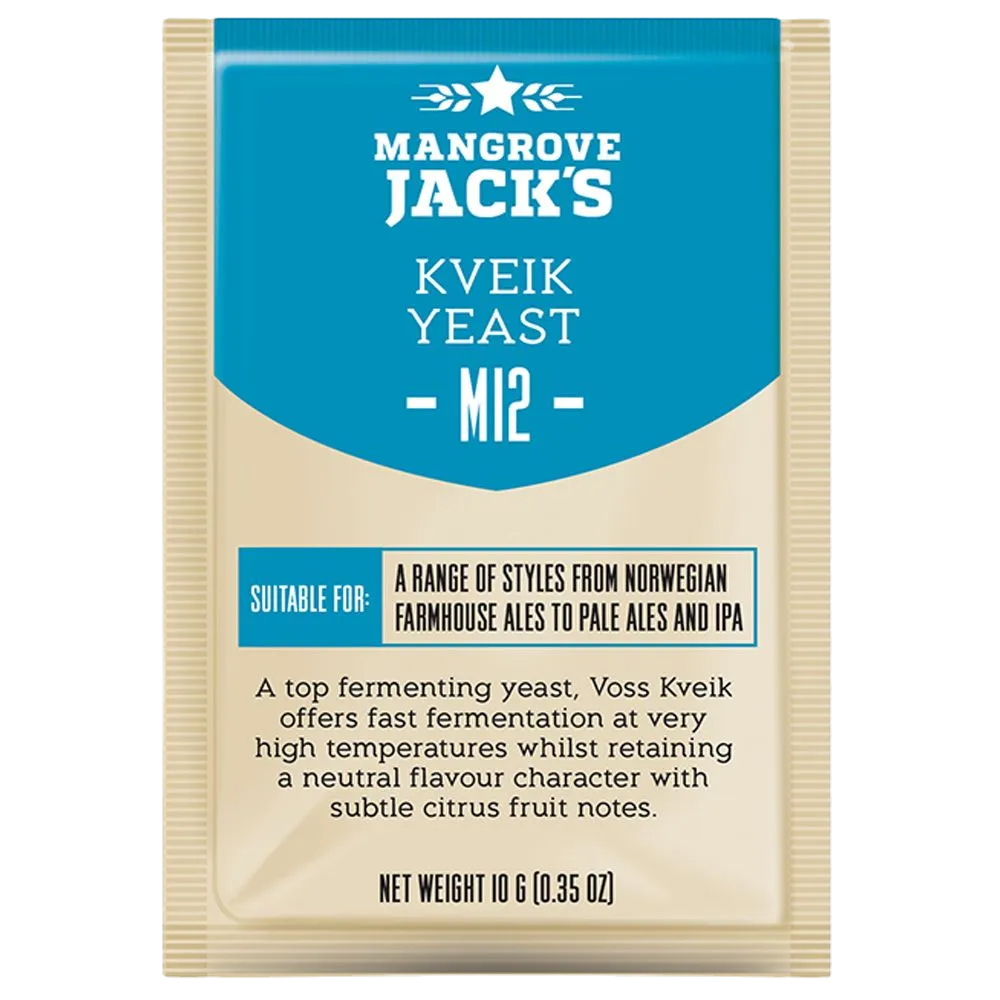 MJ Craft Series Kveik Yeast M12 - 10g