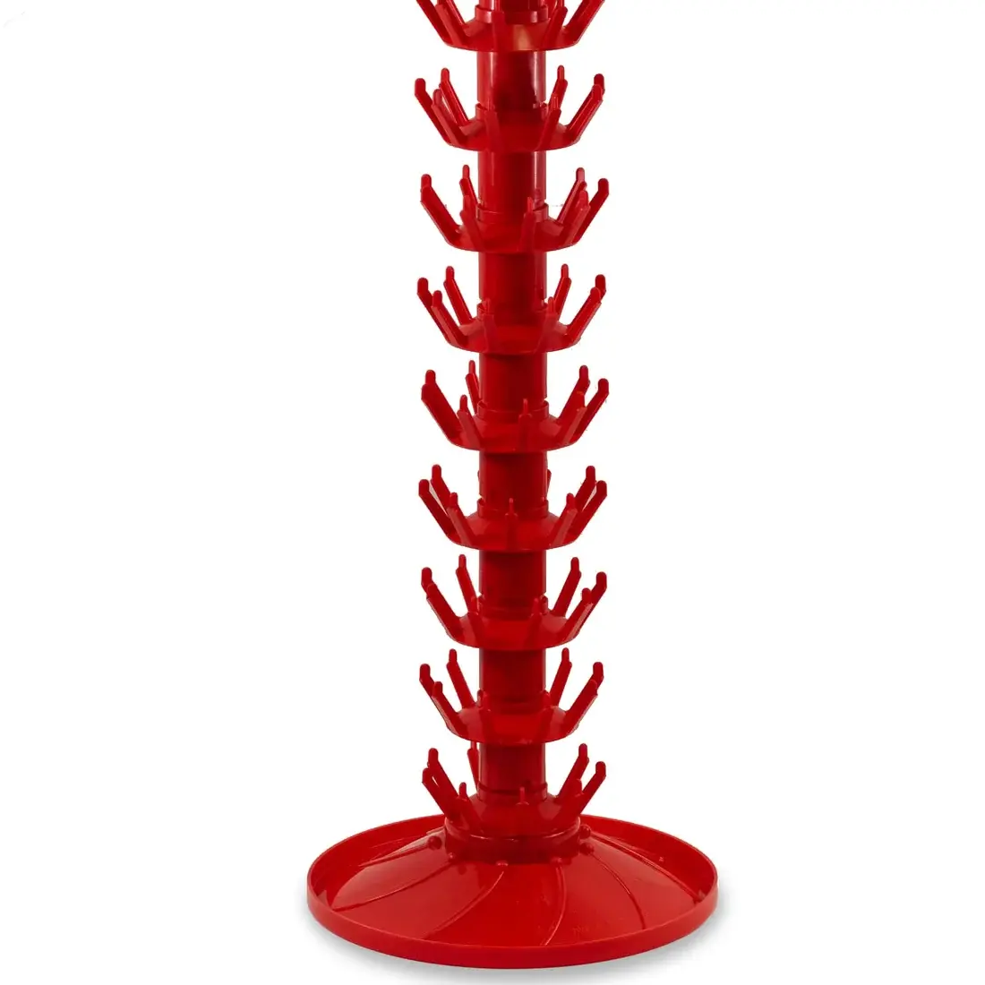 Rotating 81 Bottle Drainer