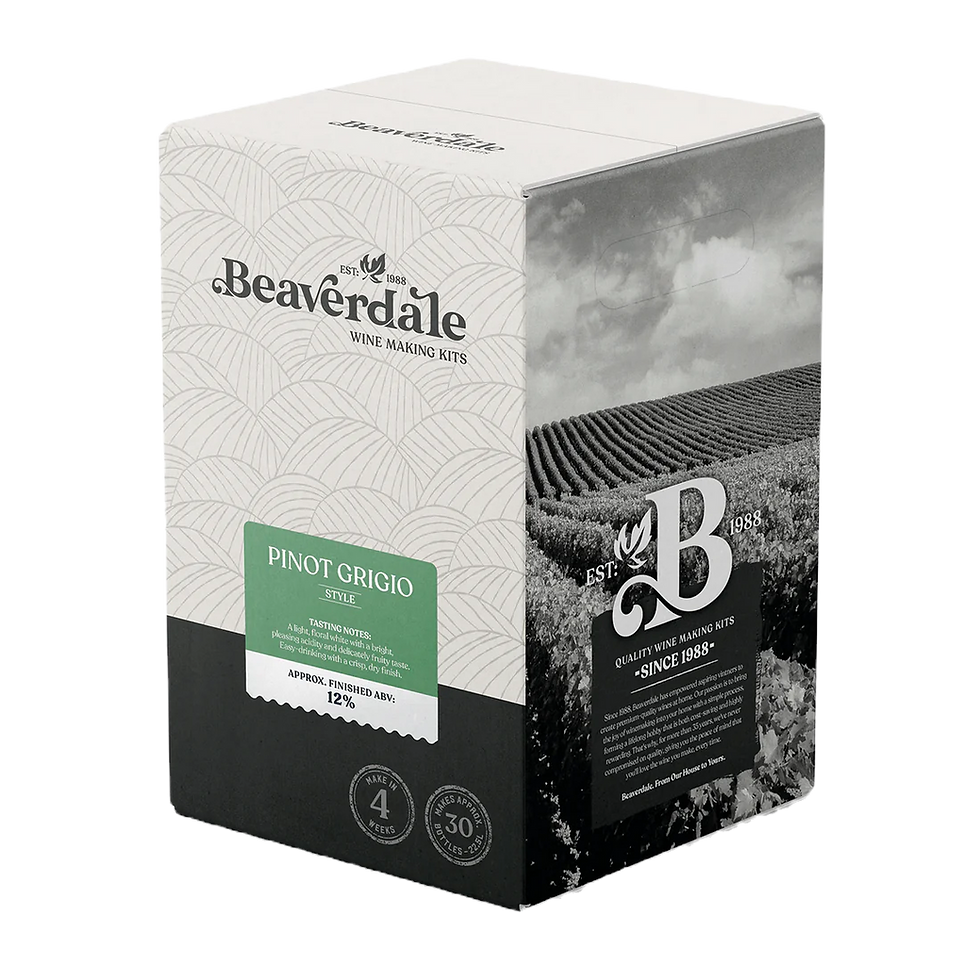 Beaverdale 30 Bottle Wine Kit - Pinot Grigio Style