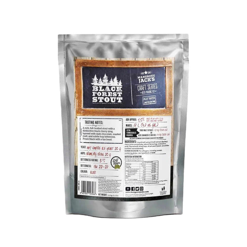 MJ Craft Series Black Forest Stout