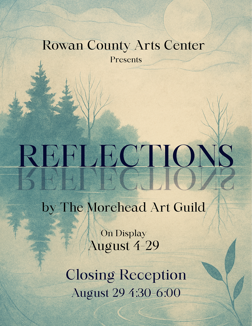 Morehead Art Guild Exhibit PosterArtists Statement