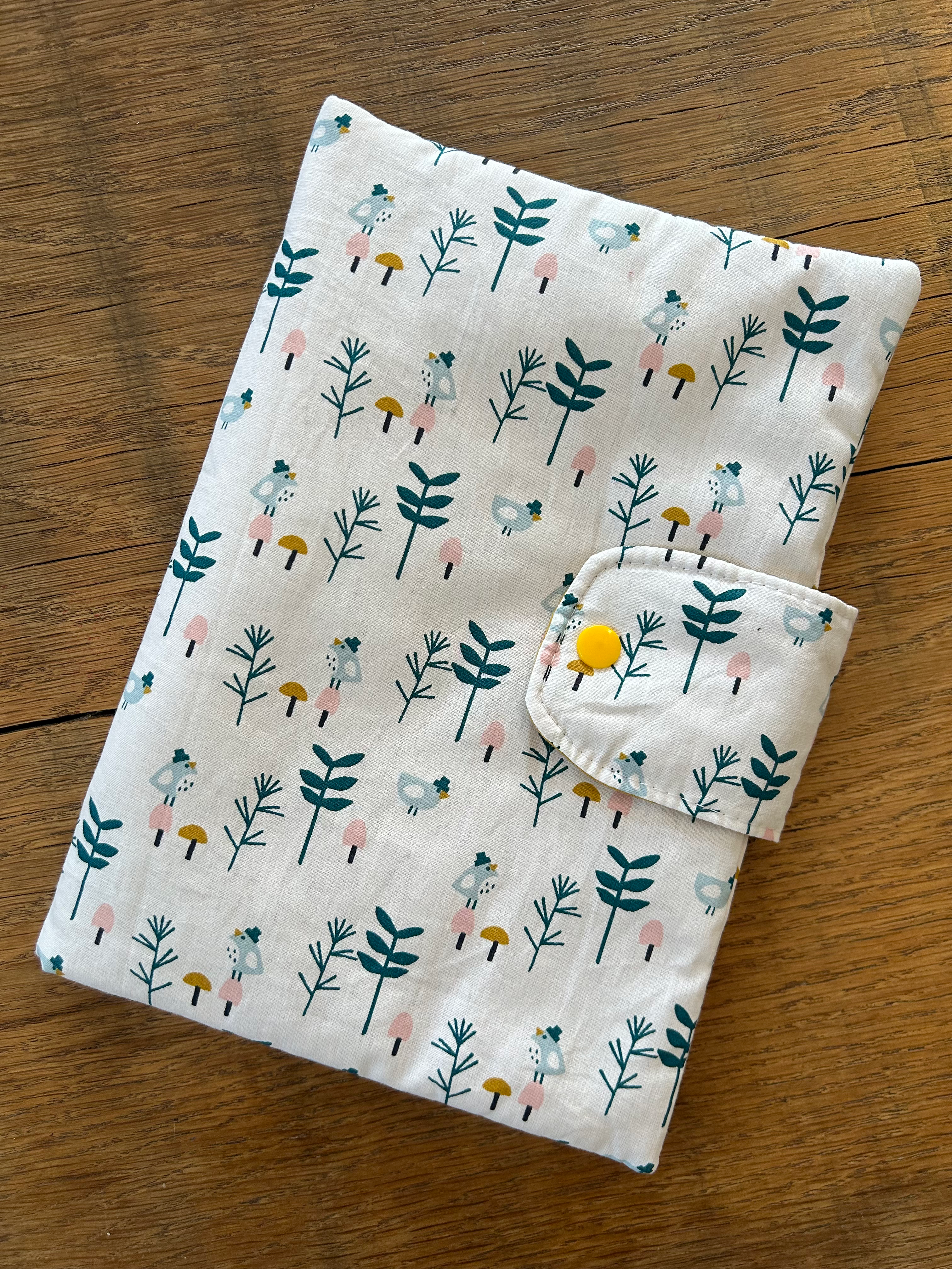 Pochette nomade "petits oiseaux"