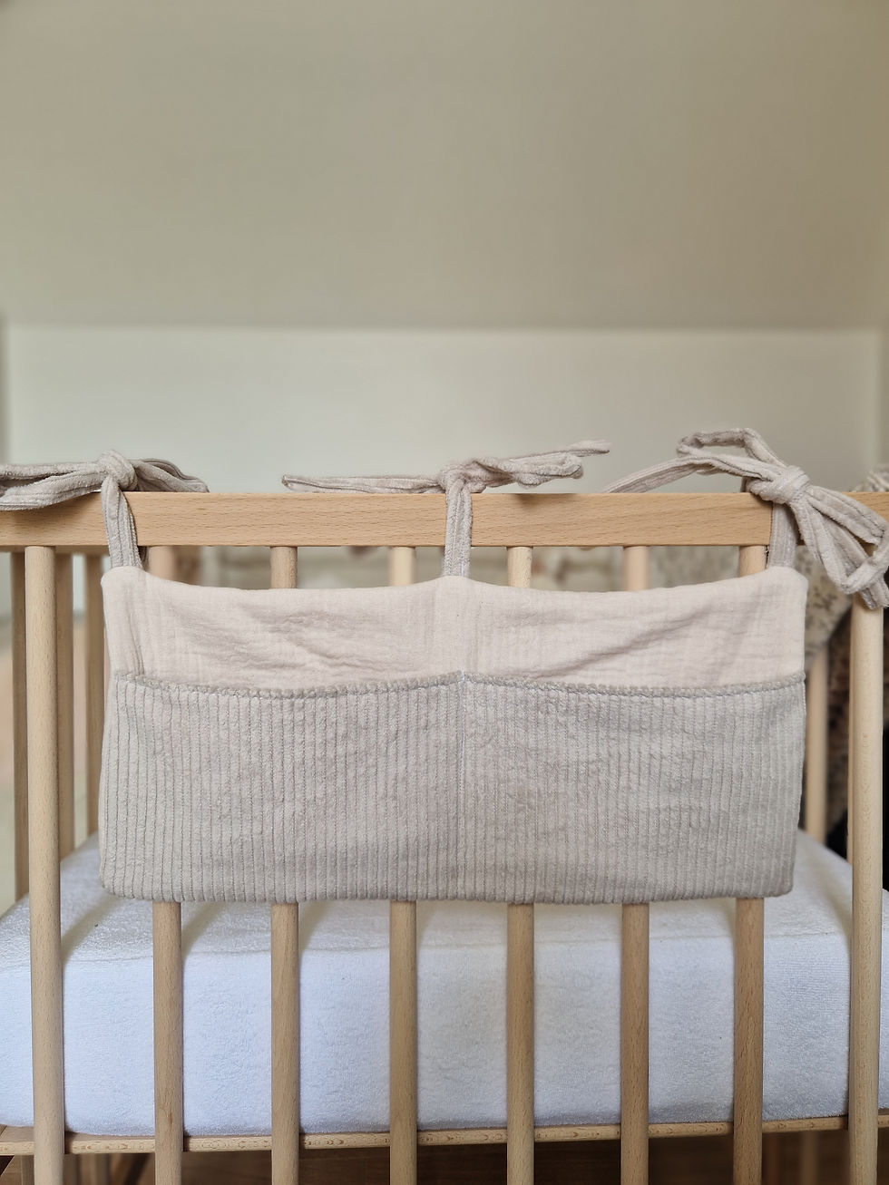 Miniature : Range doudou gaze/velours beige