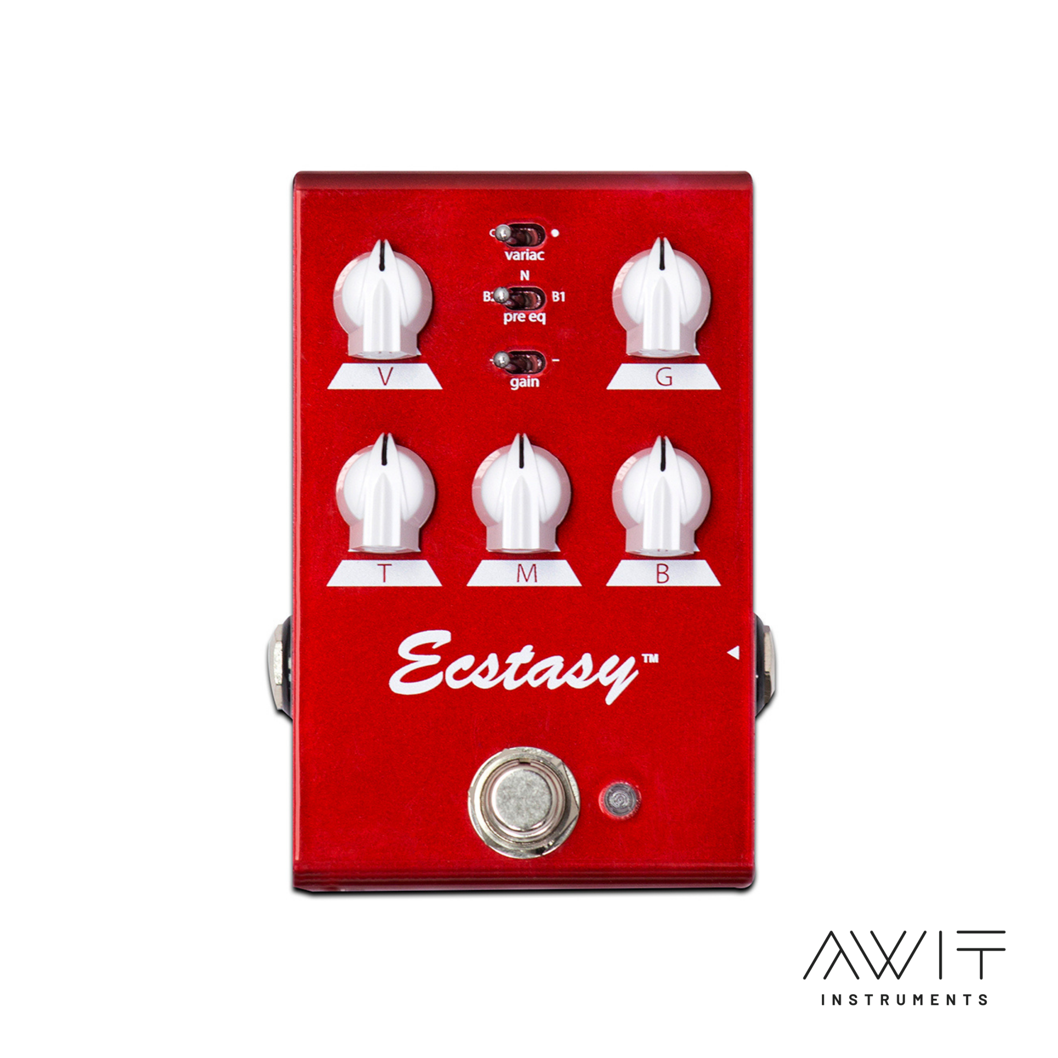 Bogner Ecstasy Red Mini Overdrive Pedal
