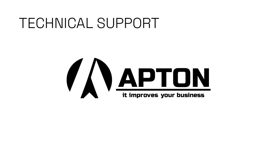 Logo Apton - Technical Support