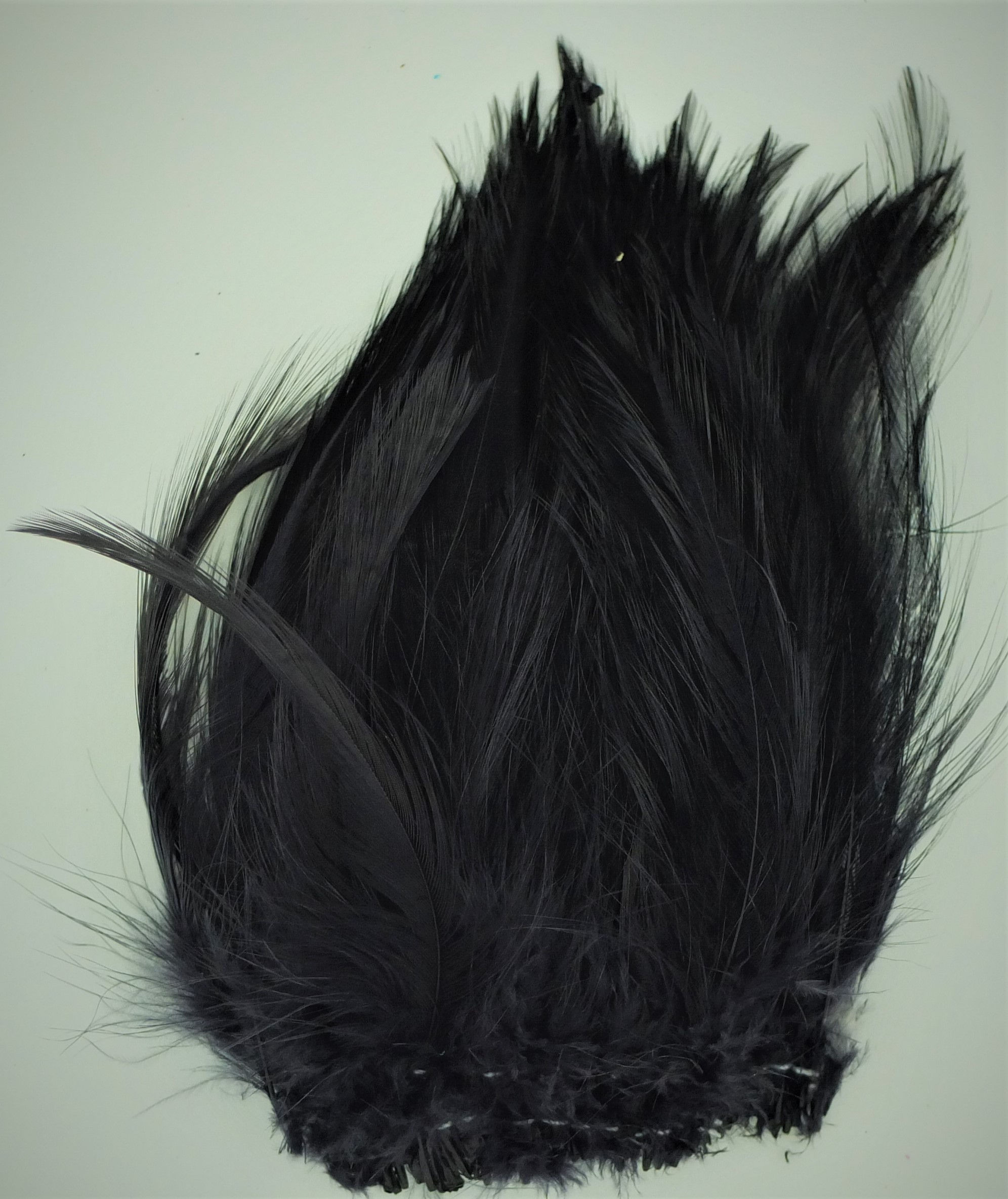 Black 4-7" Neck Hackle