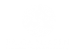 Erica McKeen Logo White