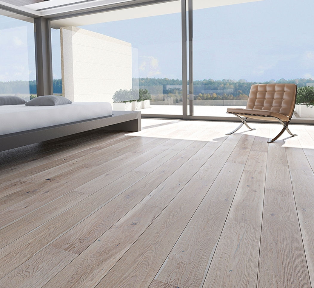 Holt matlock grey matt lacquered 14mm 207mm click planks 3.18 m2 per pack