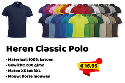 Heren Classic Polo