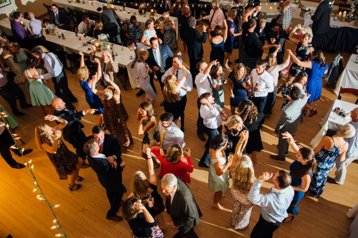 Dance floor wedding