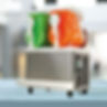 Compact slush machine