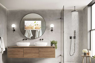Bathroom television