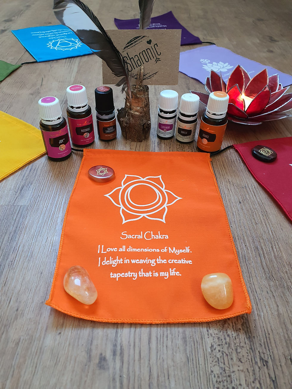 Das Sakral- Chakra wird auch Sexual- Chakra genannt