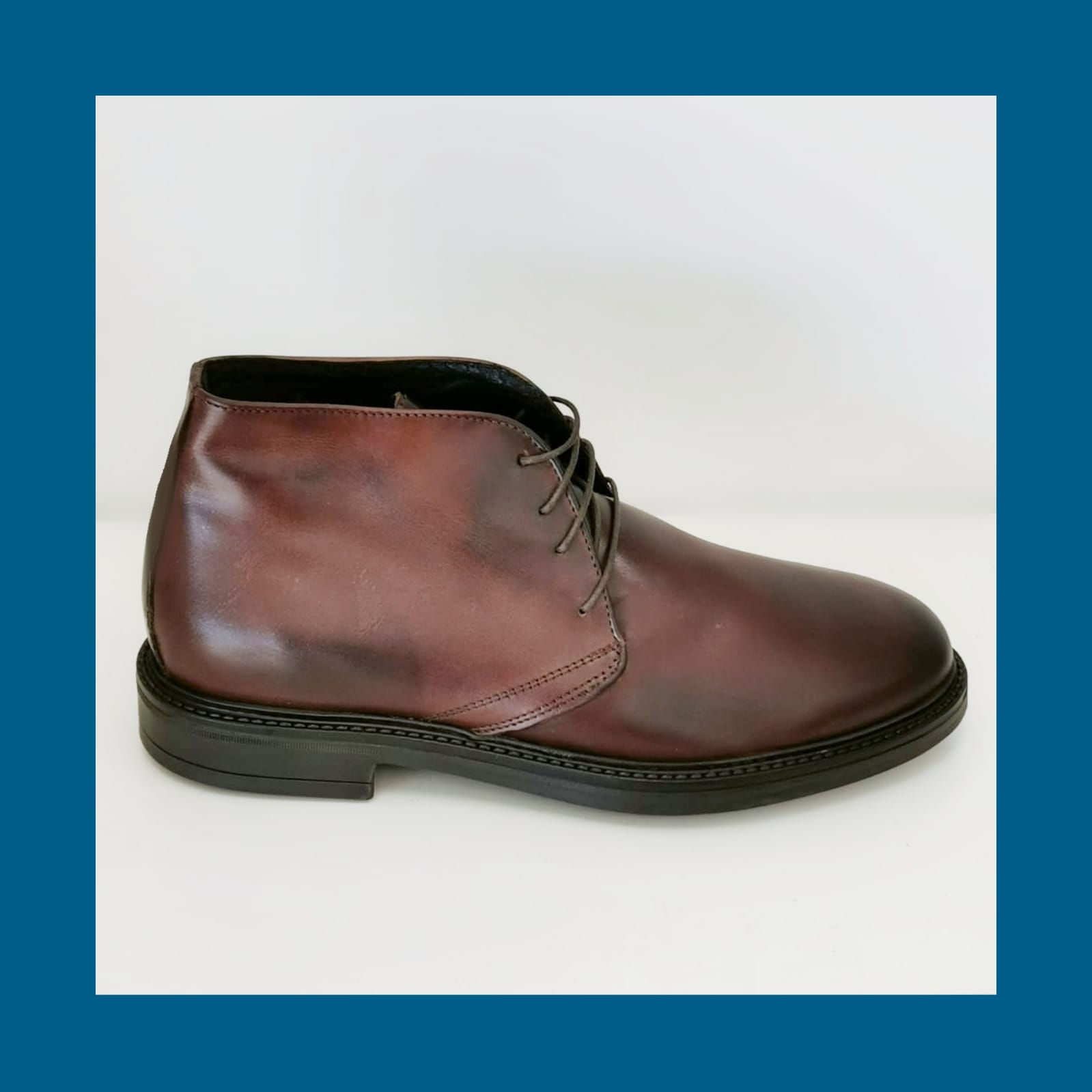 Polacchino uomo in pelle