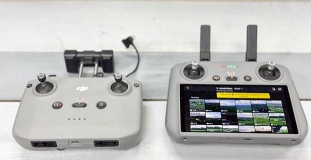 Transmitters used with the DJI Mavic 3