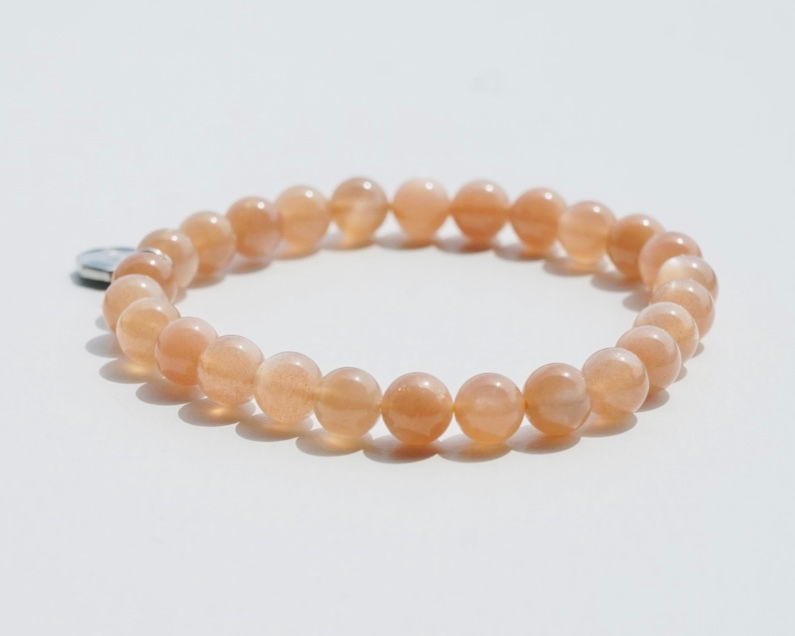 Thumbnail: Natural Sunstone Quartz Bracelet