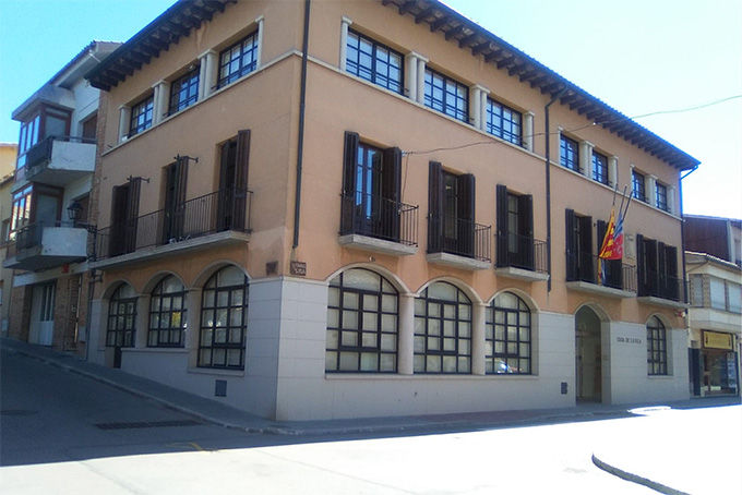 RECEPCIÓ DE LES AUTORITATS A L'AJUNTAMENT