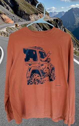 Men's Eddie Bauer | Size Large | Overlanding Print | Adventure Fam