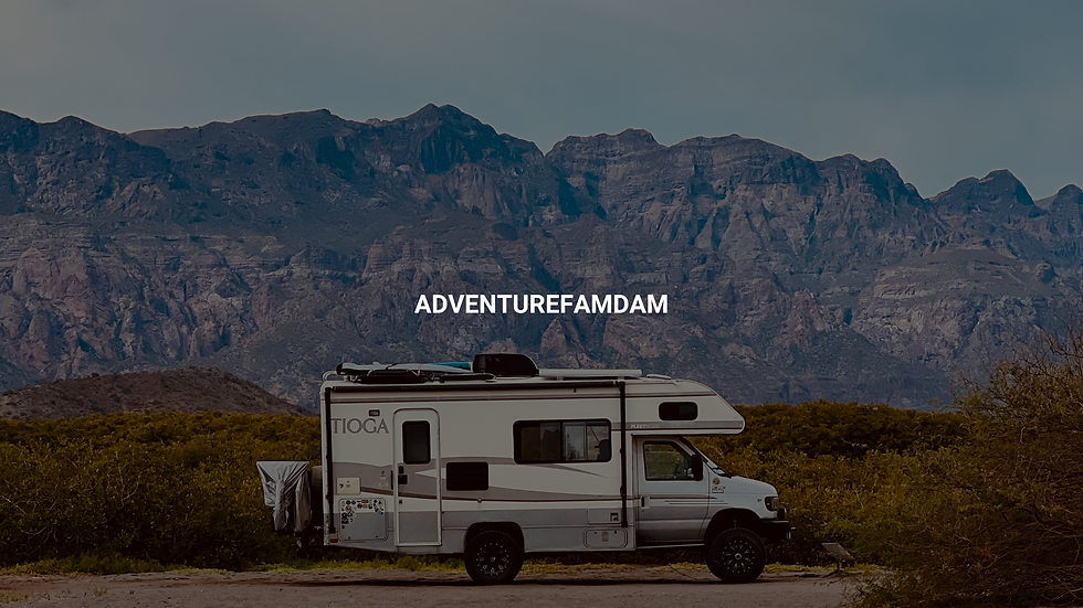 Focusing on What I knew Best - Adventure, Family, Outdoors, Travel.