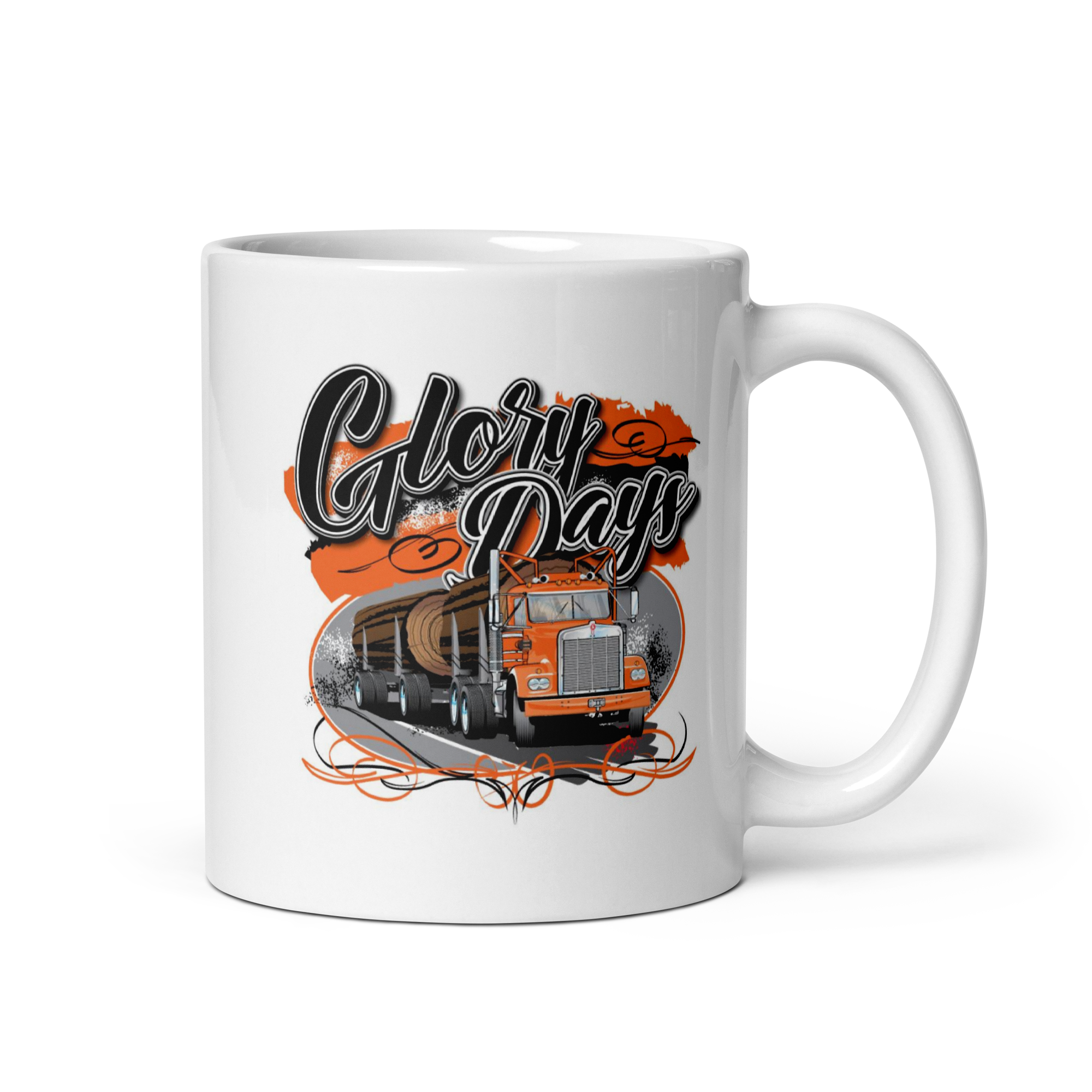 White Glory Days Mug