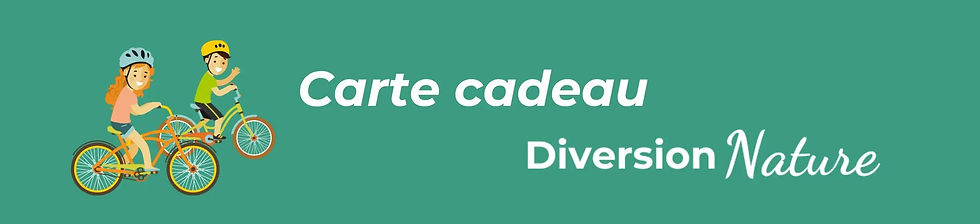 Carte cadeau Diversion Nature
