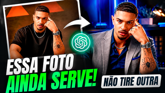 1923 - NÃO TIRE OUTRA FOTO! Use IA para Transformar a Foto que Você Já Tem