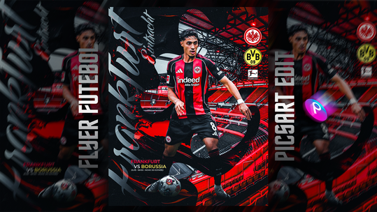 1799 - Tutorial PicsArt 2026: Crie Flyer de Futebol no Celular + Imagens Grátis - Rubro-negro