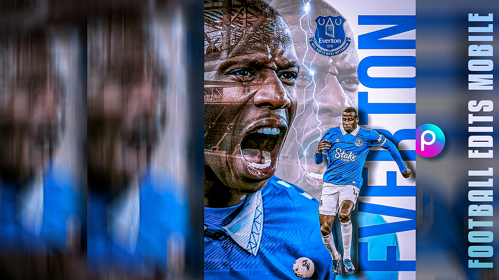 Como Fazer Flyer de Jogador de Futebol - Arte Poster Football Edit Tutorial PicsArt