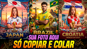 1876 - Como Criar Foto com Uniforme da Seleção Copa 2026 - Gemini AI Poster Free Prompt World Cup