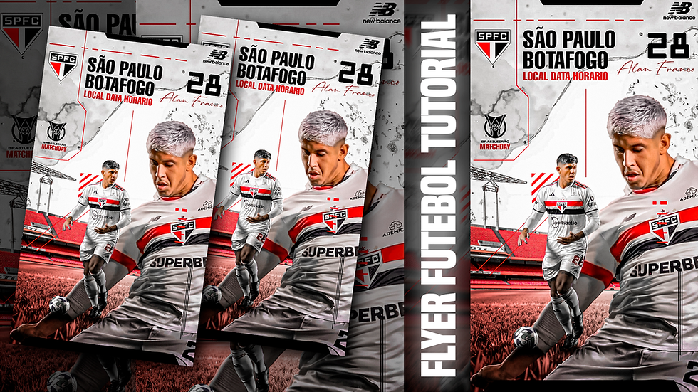 1644 - Como Fazer Flyer de Futebol Brasileiro no PicsArt | Football Poster Bg Edit Design Mobile