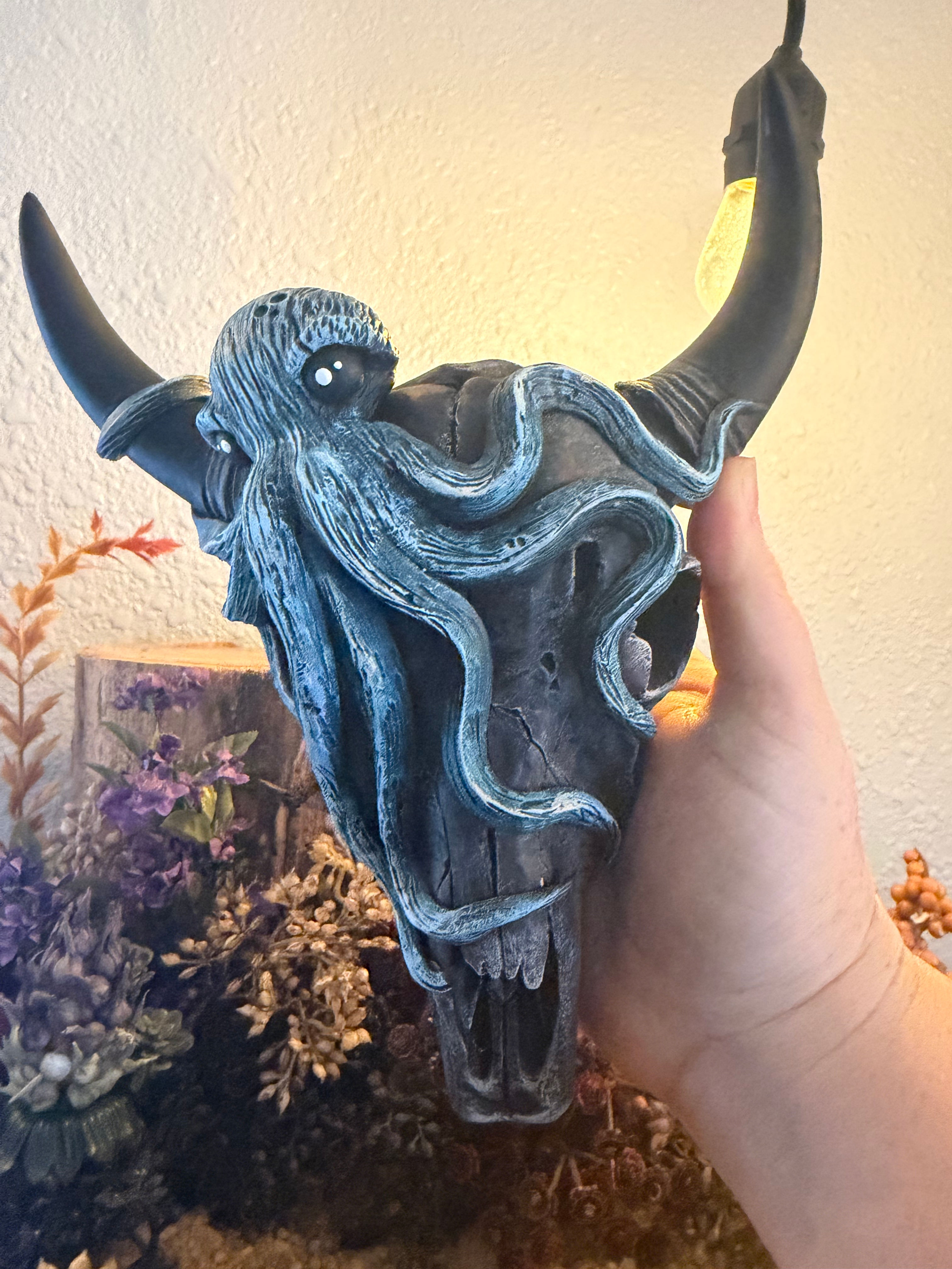 Not real bull skull 
