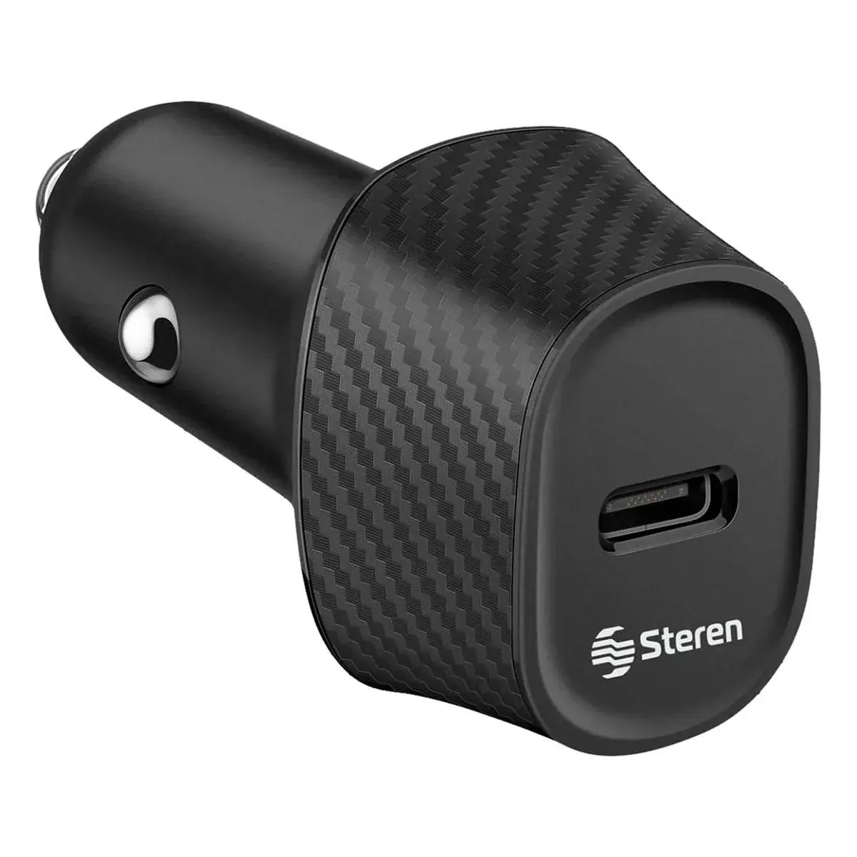 STEREN CARGADOR PARA AUTO USB TIPO C 20W BLANCO SKU W-ELI-854