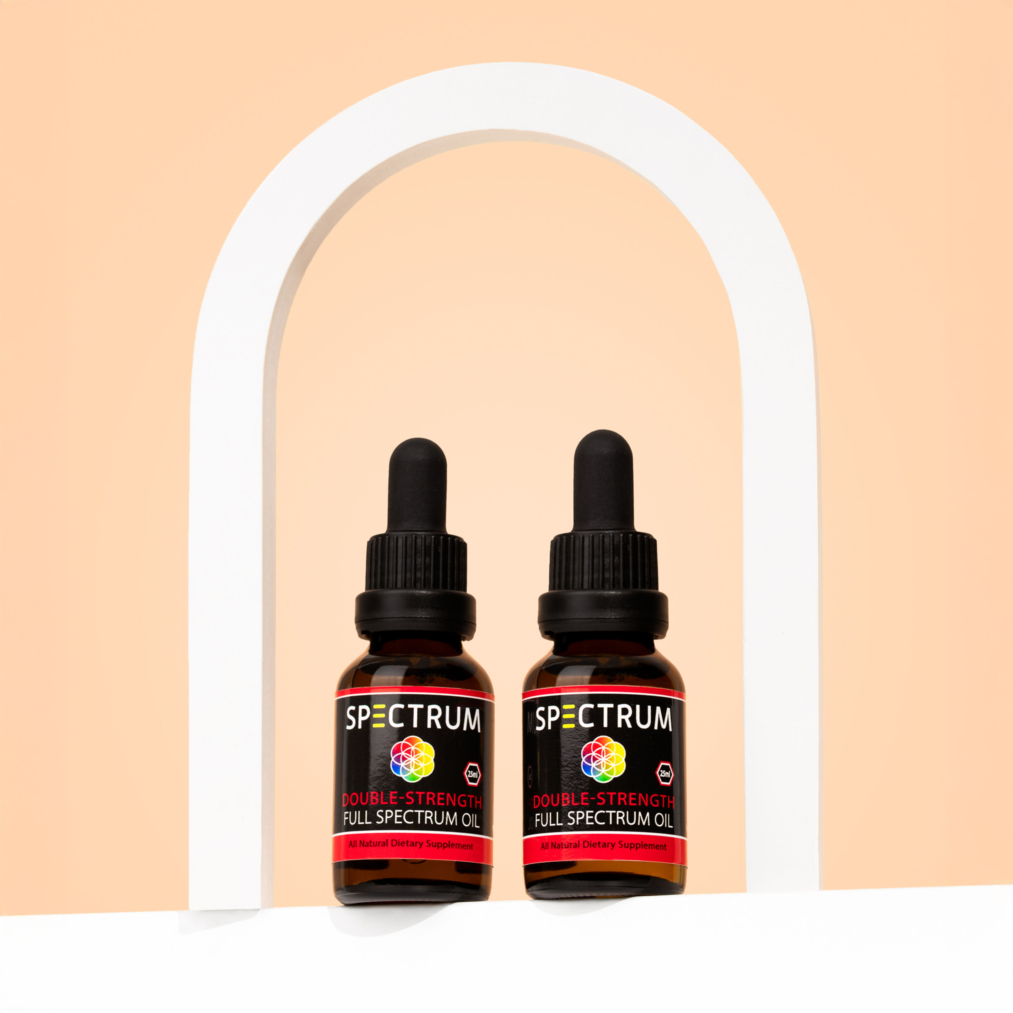 2 x 25mls Double Strength Full Spectrum Oil