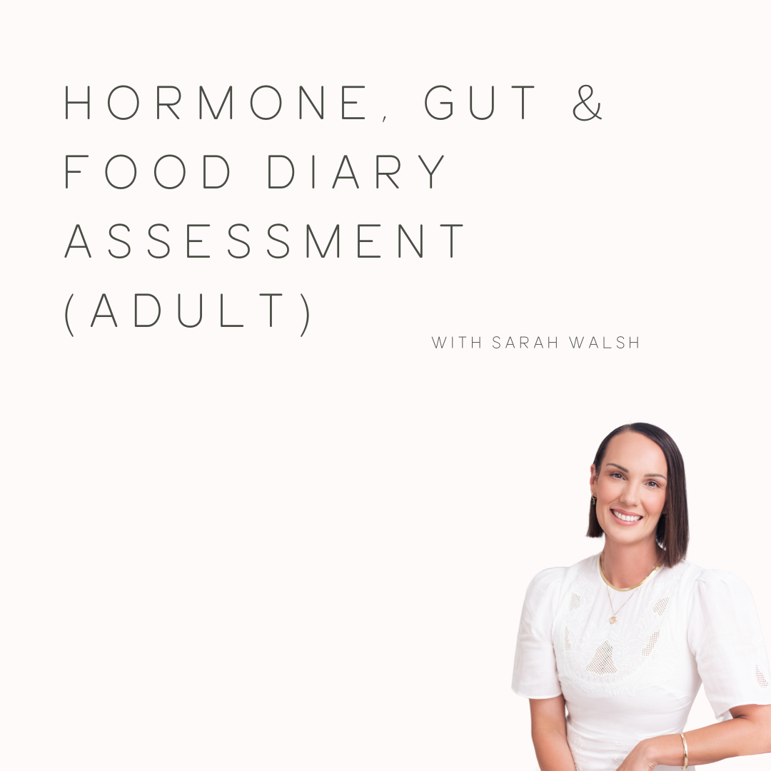 Hormone, Gut & Food Diary Assessment (Adult)