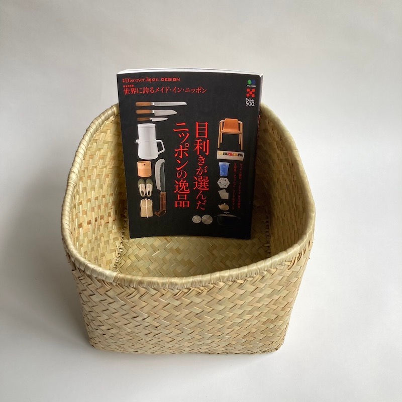 サムネイル： 収納 かご ボックス バスケット 水草リンダ フタつき Mサイズ 約W28xD28xH26cm アフリカンスクエアー