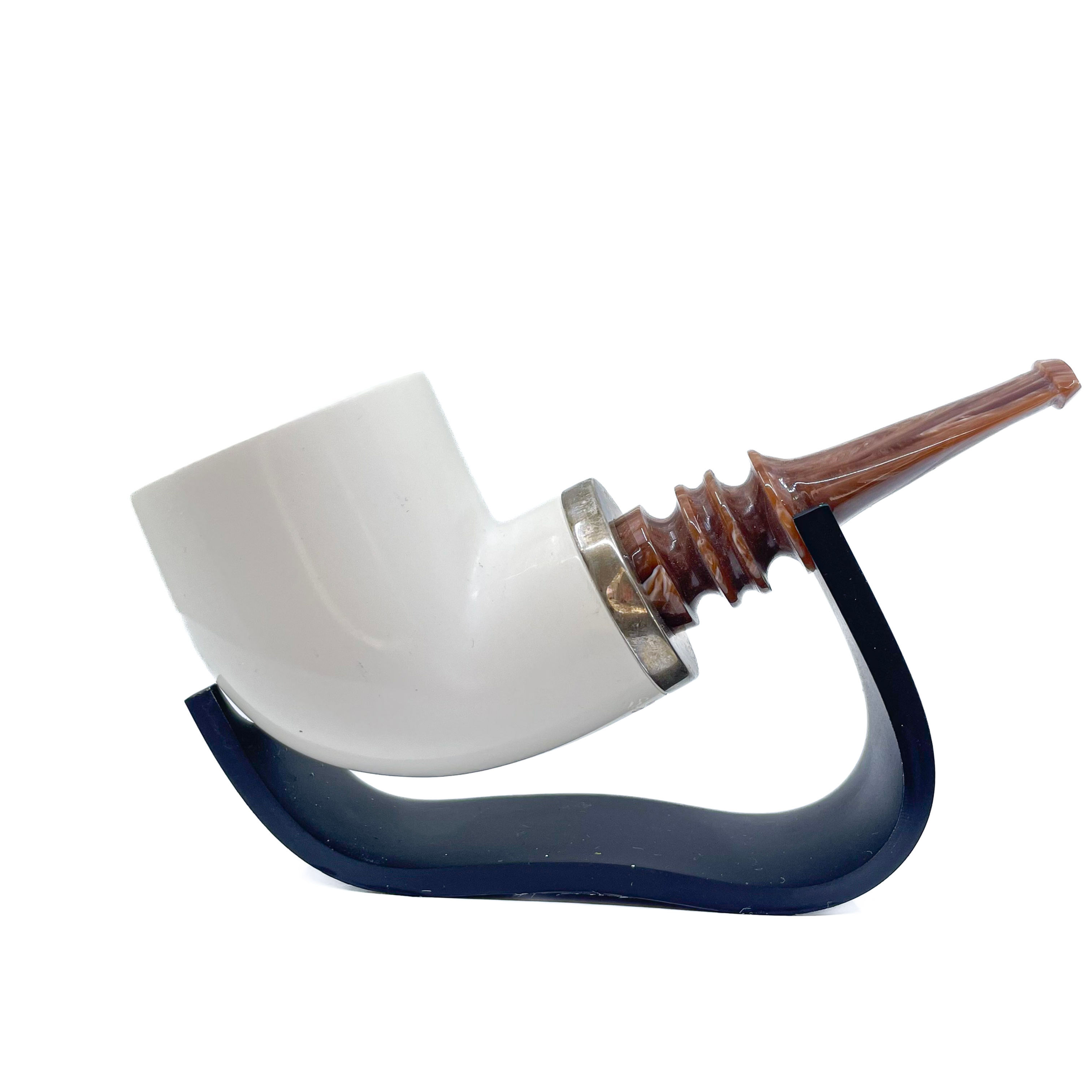 S.Yanik Meerschaum Pipe Huge Billiard Smoking Pipe With Air Room