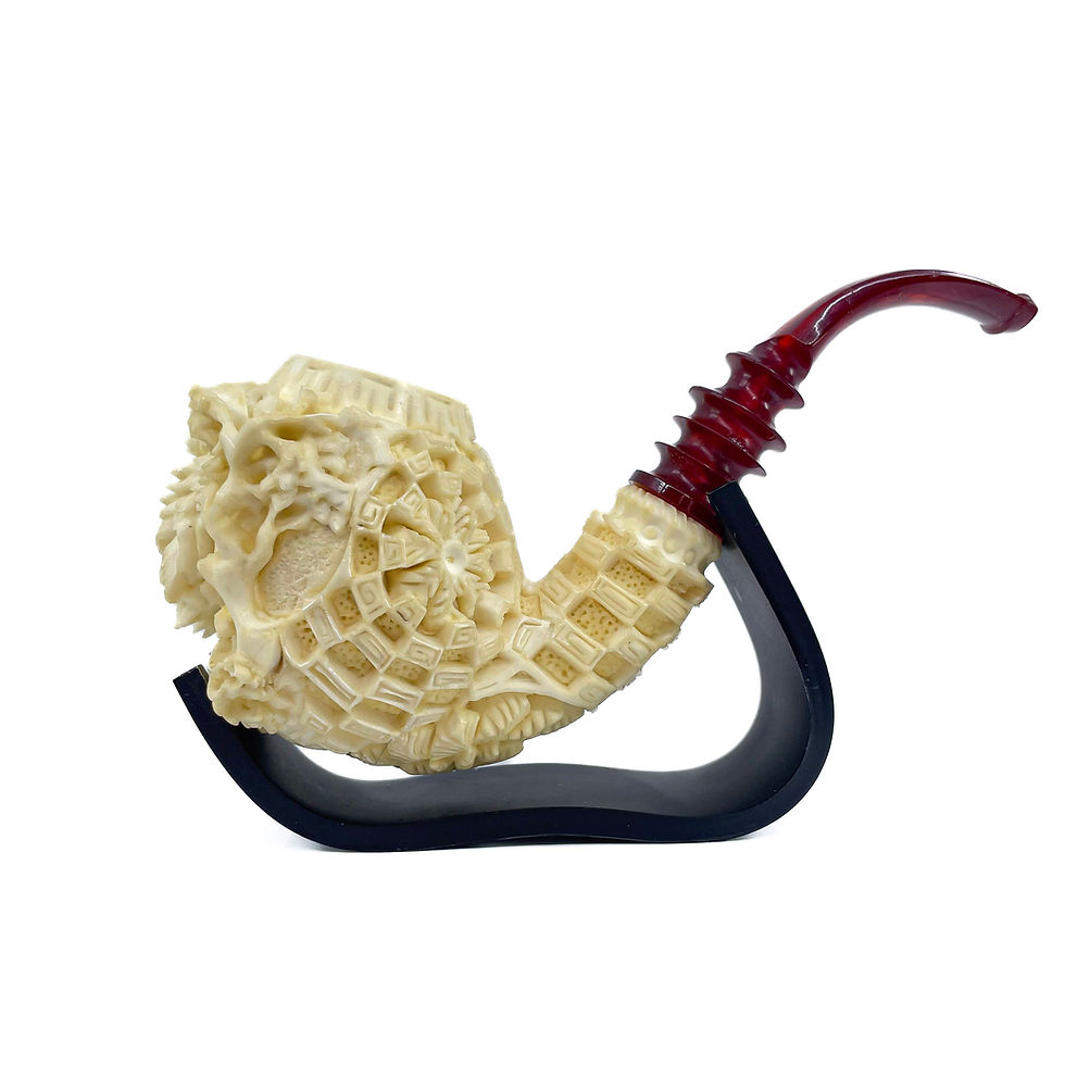 Thumbnail: Half Bent Sowy Owl Smoking Pipe
