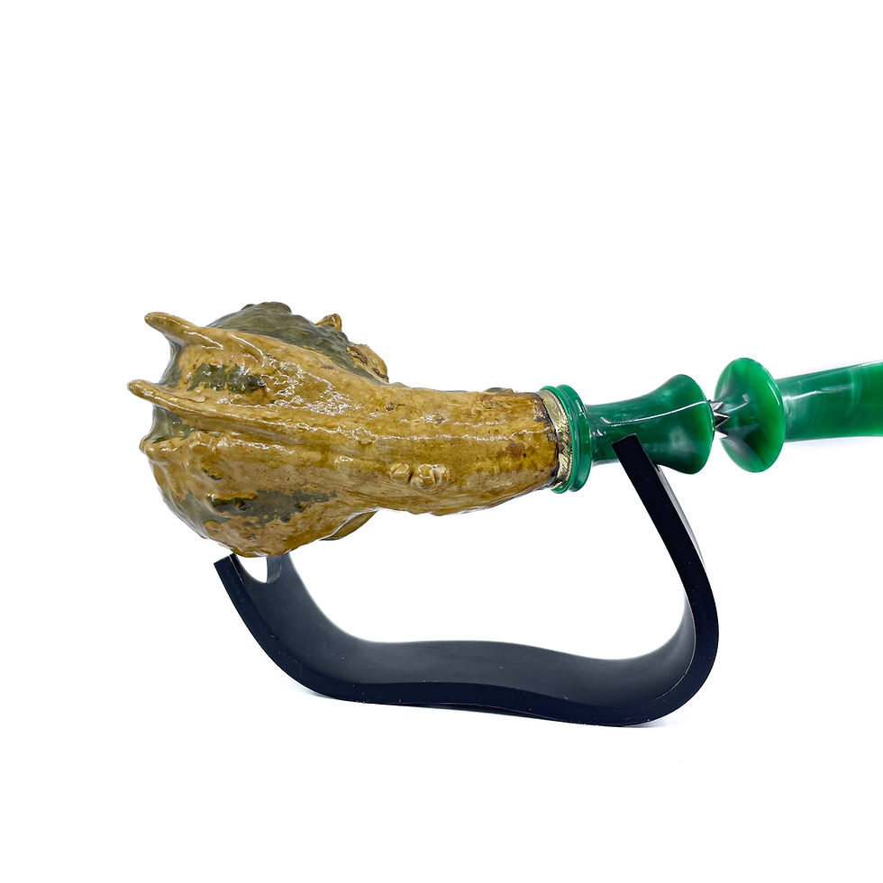 縮圖：Calabash Smoking Pipe, Handmade Tobacco Pipe