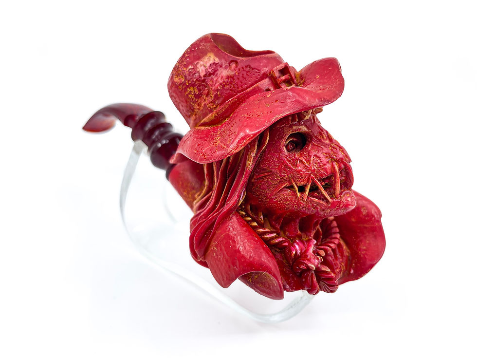 縮圖：S.Yanik Meerschaum Pipe Scarecrow Smoking Pipe