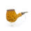 Thumbnail: S.Yanik Meerschaum Pipe Ornate Floral Bent Smoking Pipe