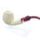Thumbnail: S.Yanik Meerschaum Pipe Hand Carved Rustic Billiard Smoking Pipe Kopyası