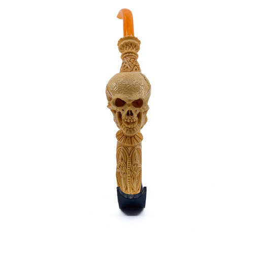Churchwarden Skull | Yanik Meerschaum