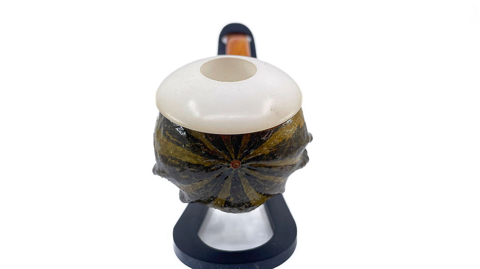 縮圖：Calabash Smoking Pipe, Real Gourd Tobacco Pipe
