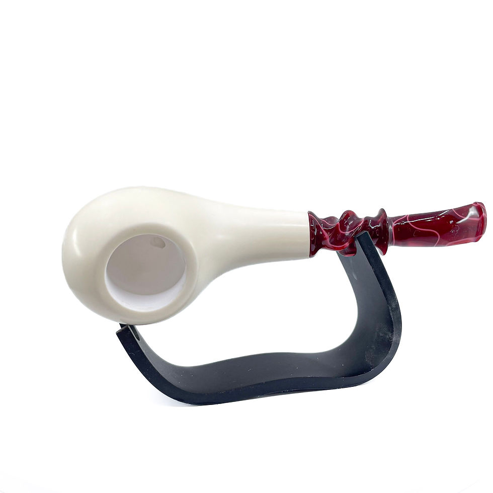 Thumbnail: S.Yanik Meerschaum Pipe Freehand Smoking Pipe