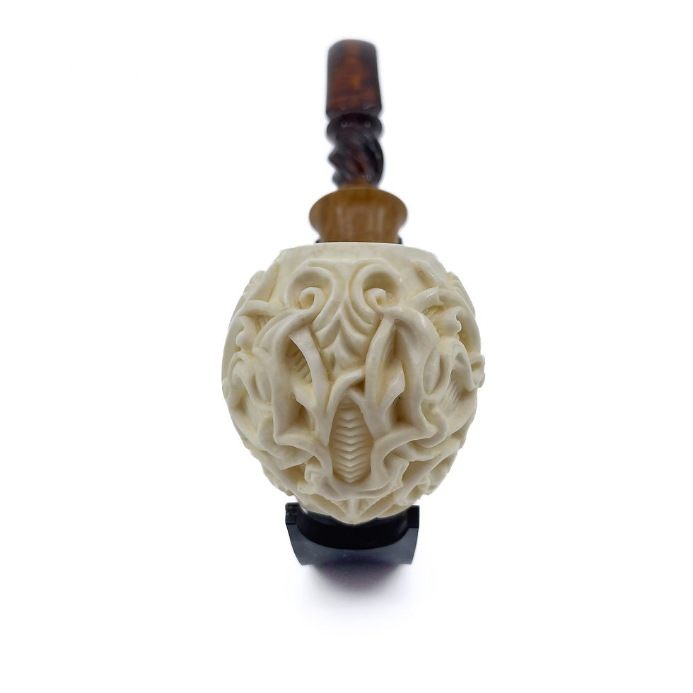 縮圖：9mm Filtered Deep Carving Ornament Half Bent