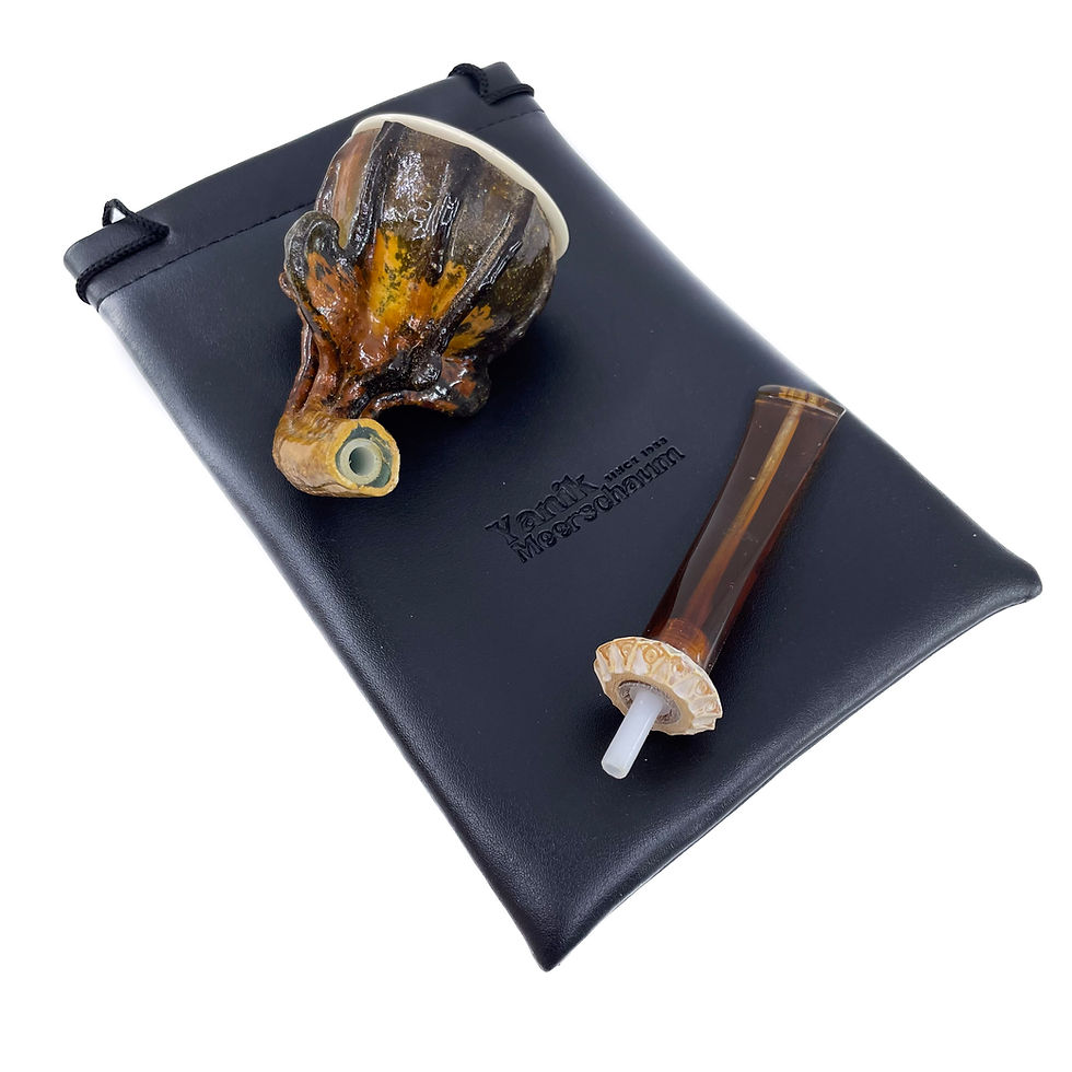 縮圖：Handmade Real Gourd Calabash Smoking Pipe